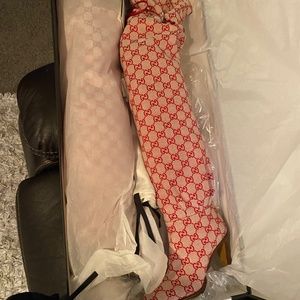 Gucci thigh boots